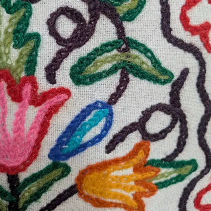 Stylish Kashmiri Handmade Tea Cozy with Crewel Embroidery - Gulmarg - Image 3