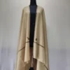 Kashmiri Beige Men’s Wool Hand Sozni Shawl