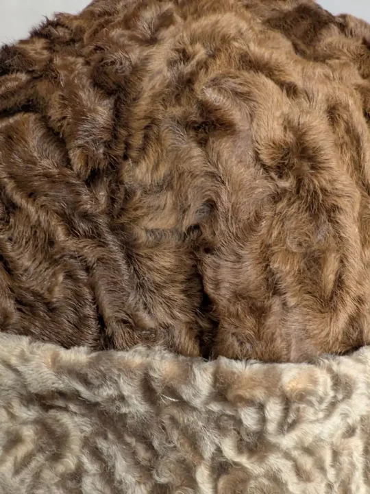 Dual Shaded Brown Kashmiri Karakuli Cap | Amabassadors Hat