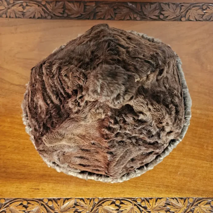 Dual Shaded Brown Kashmiri Karakuli Cap | Amabassadors Hat - Image 3