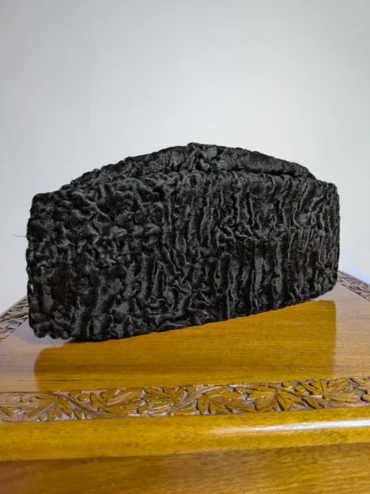 Black Kashmiri Karakul Cap
