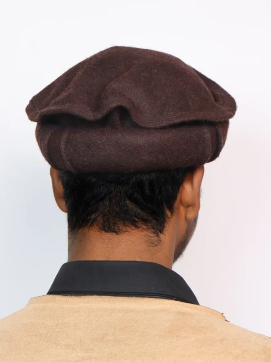 Dark Brown Pakol Cap | Afghani Style