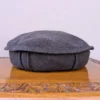 Dark Grey Afghani Style Pakol Cap