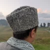 Grey Kashmiri Karakul Cap