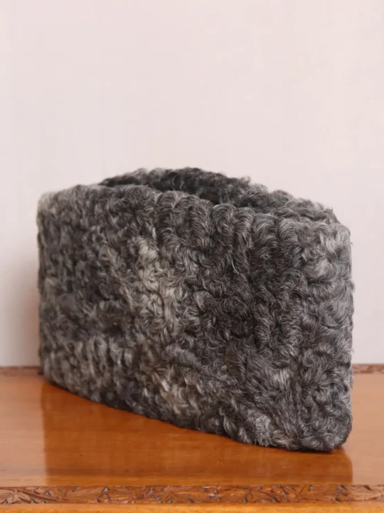 Grey Kashmiri Karakul Cap