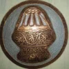 Pure Copper Hand Engraved Wall Plate with Kangri Design