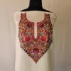 Gulbadan Cream Kashmiri Cotton Hand Aari Embroidered Suit