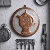 Wall Plate Pure Copper and Hand Engraved | Samavar Design