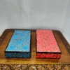 Kashmiri Paper Machie Rectangular Flat Boxes - Set of 2