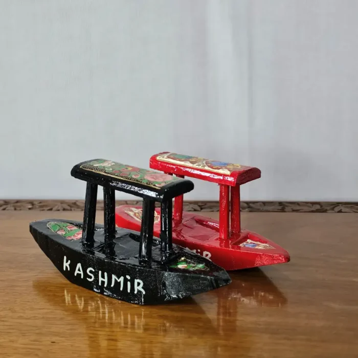 Set of 2 | Paper Machie Shikara from Kashmir - Image 4
