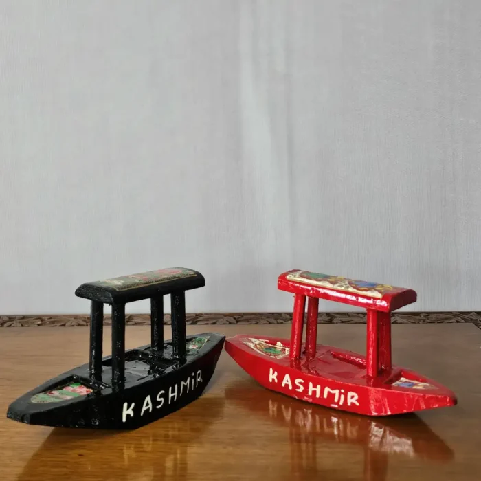 Set of 2 | Paper Machie Shikara from Kashmir - Image 2