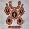 Kashmiri Purple Tilla Embroidered Zoani Patch with Bootis and Lace