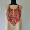 Kashmiri Yellow Hand Aari Embroidered Cotton Suit for Gulnaaz