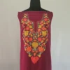 2PC Maroon Summer Cool Kashmiri Suit With Hand Ari embroidery - Zohra