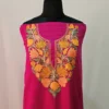 Magenta 2PC Summer Cool Kashmiri Suit With Hand Ari embroidery - Zohra