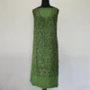 Forest Green Unstitched 2PC Kashmiri Cotton Suit | All over Jaal Badami Work – Dal Jheel