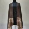 Sehrish Kashmiri Dark Grey Women’s Kani Work Palla