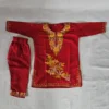 Kashmiri Cotton Aari Embroidered Kurta Set for Baby Girl
