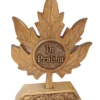 Customized Chinar Leaf in Walnut Wood | Perfect as a Gift or Decoration