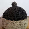 Dark Brown Dual Shaded Kashmiri Karakuli Cap | Amabassadors Hat
