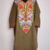 Kashmiri Poshish Tweed Aari Embroidery Pheran