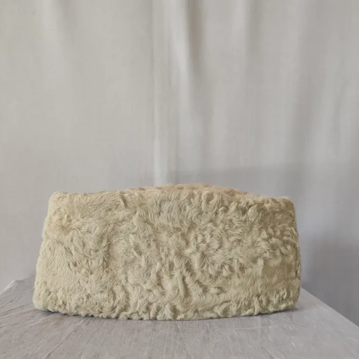 Kashmiri Cream Premium Karakul Cap - Image 2