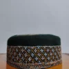 Black Pashmina Kashmiri Premium Hand Sozni Work Cap