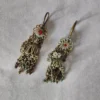 Kashmiri Earrings in Silver Vintage | Heritage Jewelry