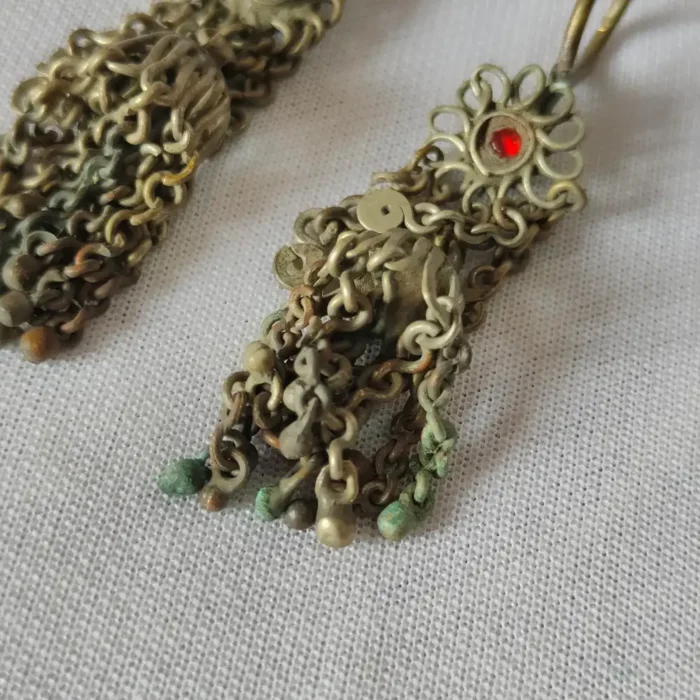 Kashmiri Bali in Silver Vintage | Heritage Jewelry - Image 2