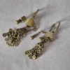 Kashmiri Antique Silver Earrings | Classic Ornament