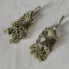 Vintage Traditional Kashmiri Earrings in Silver