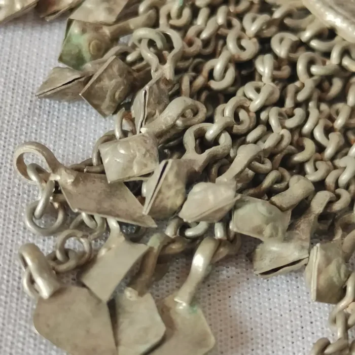 Vintage Silver Kashmiri Earrings - Traditional Craft - Image 3