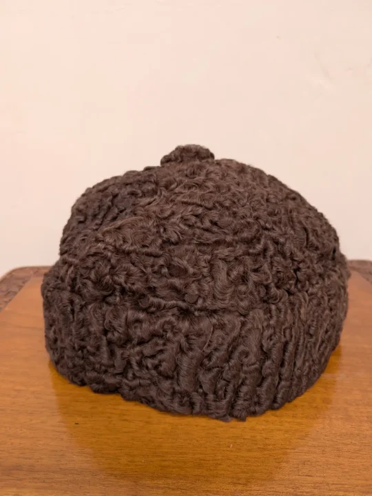 Dark Brown Kashmiri Karakuli Cap | Amabassadors Hat
