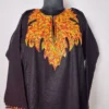 Black Cashmilon Aari Work Women Pheran