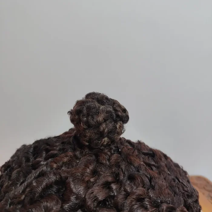 Dark Brown Dual Shaded Kashmiri Karakuli Cap | Amabassadors Hat - Image 2