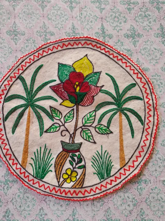 kashmiri handi craft namda