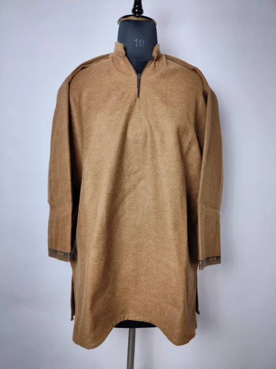 Tweed Brown Kashmiri Pheran for Kid (10-11 years)