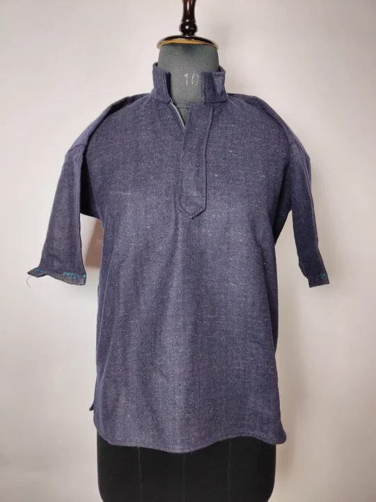 Kashmiri Rehaan Tweed Winter Blue Pheran for Children (5-6 years)