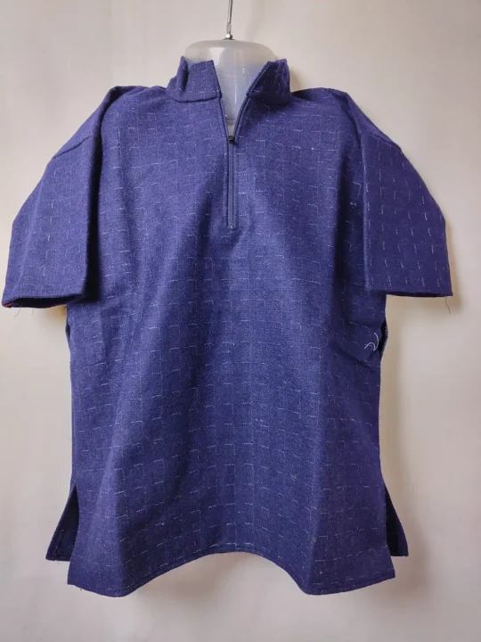 Umar Royal Blue Tweed Kashmiri Pheran for Boy