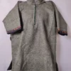 Kashmiri Grey Tweed Winter Pheran for Kids