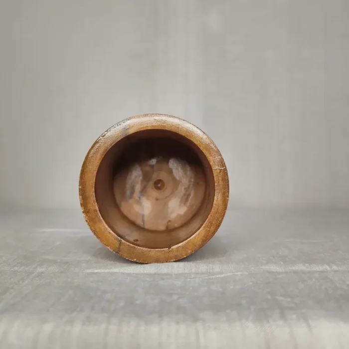 Walnut Wood Kashmiri Pen Holder - Hand Carving - Image 3