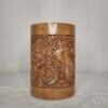 Pen Holder – Chinari Walnut Wood Carving from Kashmir