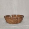 Kashmiri Walnut Wood Bowl - Chinar Carving