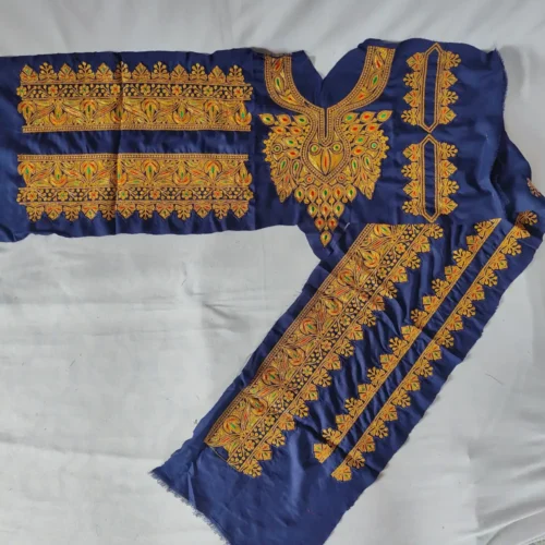 Blue Designer Patch Set - Pockets, Sleeves and Lace - Koraab Style