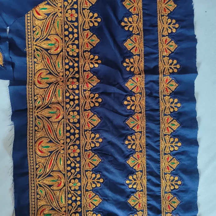 Blue Designer Patch Set - Pockets, Sleeves and Lace - Koraab Style - Image 3