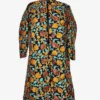 Chinar Afsana Long Cashmilon Black All-over Aari Embroidery Jacket