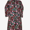 Zehra Long Black All-over Aari Embroidery Cashmilon Chinar Jacket