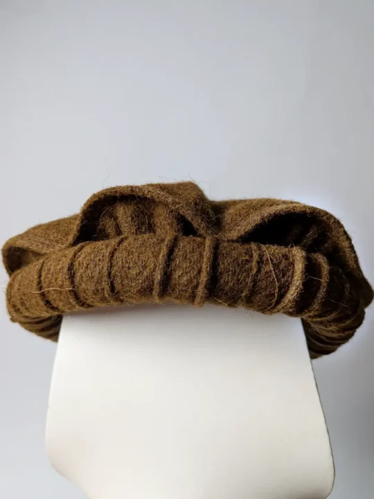 Original Pakol Hat | Chestnut Brown Handmade Afghani