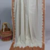 White Tilla Embroidery Toosha Shawl