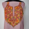 Gulbahar Purple Summer Cool Cotton Aari Embroidery Unstitched 2pc Suit